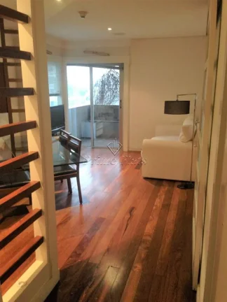 Imagem Apartamento disponível para venda no Hotel Transamérica Berrini, com 54m², 1 dormitório e 1 vaga de garagem