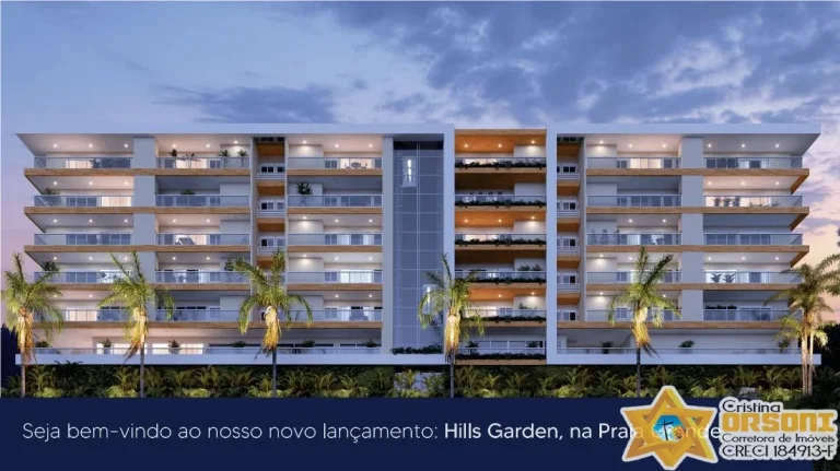 Imagem BELÍSSIMO LANÇAMENTO HILLS GARDEN PRAIA GRANDE!!!!!