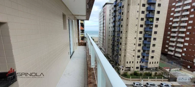 Imagem Apartamento com 3 dormitórios à venda, 147 m² por R$ 830.000,00 - Aviação - Praia Grande/SP