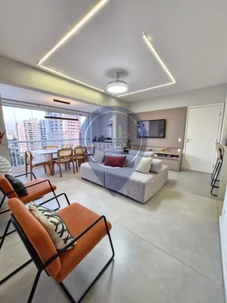 Imagem Apartamento à venda em São Paulo-SP, bairro Santo Amaro: 3 quartos, 1 suíte, 2 salas, 2 banheiros, 2 vagas, 88 m².