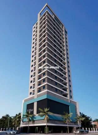 Imagem Apartamenta com vista arcial para o Mar à venda com 2 suítes localizado em Itapema.