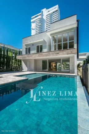 Imagem Casa Alto Padrão para Venda em Itajaí, Praia Brava, 4 dormitórios, 4 suítes, 5 banheiros, 4 vagas