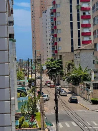Imagem Apartamento com 1 dormitório à venda, 57 m² por R$ 349.000 - Vila Guilhermina - Praia Grande/SP
