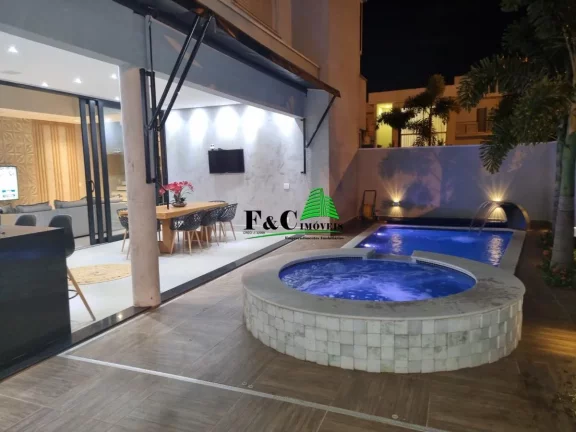 Imagem Casa em Condomínio para Venda em Paulínia, Parque Brasil 500, 4 dormitórios, 4 suítes, 2 banheiros, 2 vagas