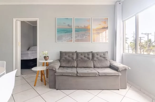 Imagem Apartamento com Vista para o Mar Mobiliado