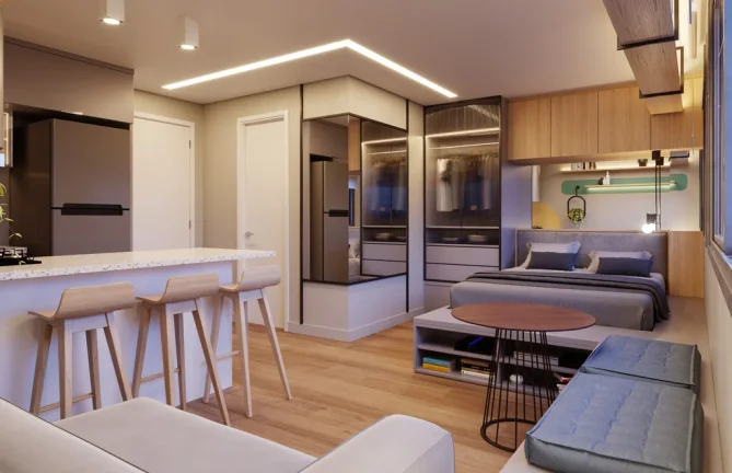 Imagem Studio para venda no bairro Central Parque em Porto Alegre