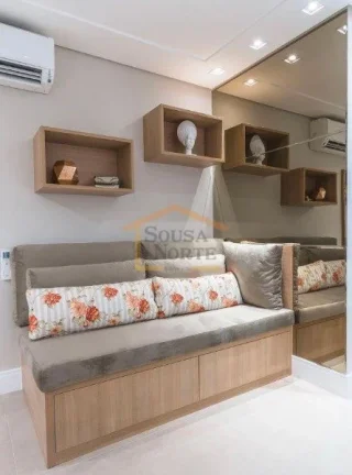Imagem Apartamento 1 dormitório, sendo suite, sala ampliada, varanda gourmet com churrasqueira automatizad...