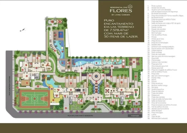 Imagem Residencial das Flores by Living Garden, apartamentos à venda, Guararapes.