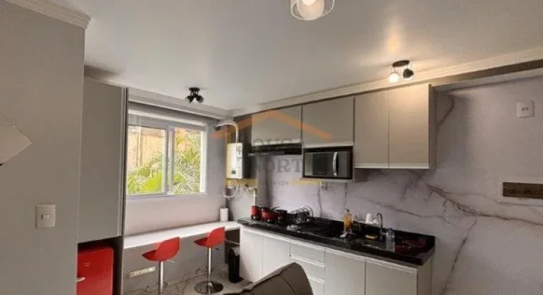 Imagem Apartamento de 30m², totalmente reformado e mobiliado. Conta com 1 dormitório sendo suíte, ambien...