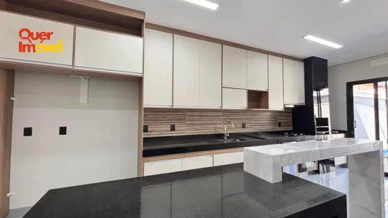 Imagem Casa de luxo em condomínio no Jardim Cybelli, Ribeirão Preto-SP: 3 quartos, 3 suites, 2 salas, 4 banheiros, 4 vagas - 152m².