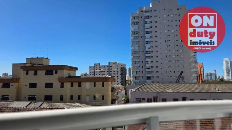 Imagem Apartamento com 2 dormitórios à venda, 77 m² por R$ 970.000,00 - Boqueirão - Santos/SP