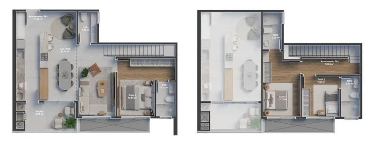 Imagem Apartamento 2 Dormitórios para venda em Florianópolis - SC