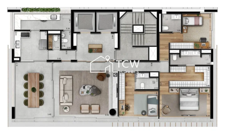 Imagem Apartamento à venda no bairro Vila Nova Conceição - São Paulo/SP, Zona Sul