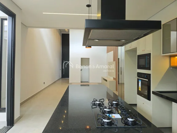 Imagem Casa à venda com 3 quartos ( 3 suítes + escritório) no Condomínio Santorini, Parqur Brasil 500, Paulínia