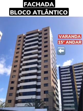 Imagem Luzes do Farol: Apartamento 3/4 com Lazer Completo e Vista Deslumbrante - Confira!