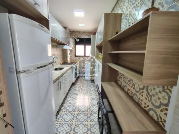 Imagem Aluguel de Apartamento de 2 Quartos com Suíte, lazer, varanda gourmet e 2 Vagas de Garagem em Pitangueiras, Guarujá-SP