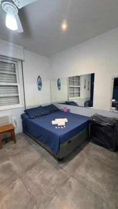 Imagem Apartamento à venda, 28 m² por R$ 300.000 - Embaré - Santos/SP