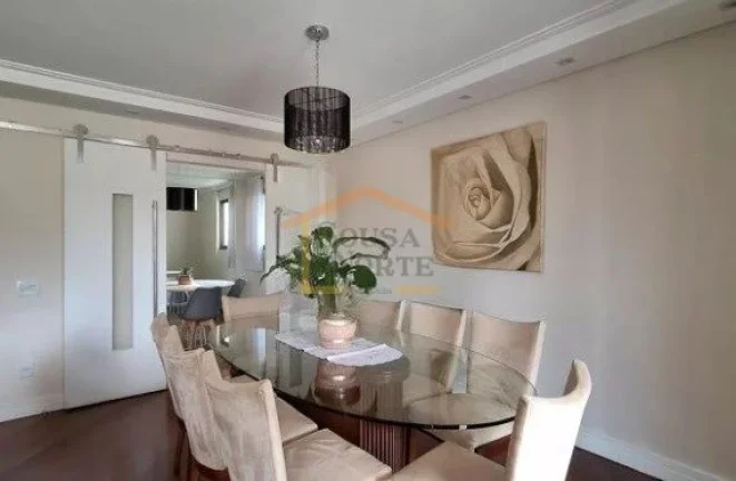 Imagem Apartamento 4 dormitórios, sendo 3 suítes, 1 delas master com closet, sala 3 ambientes, sacada gou...