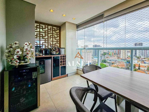 Imagem Apartamento impecável com 3 suítes e varanda gourmet no Tatuapé