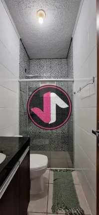Imagem Casa de Esquina em Condomínio Fechado  Entre Rios, Jd. Universitário Charmosa casa térrea de es...