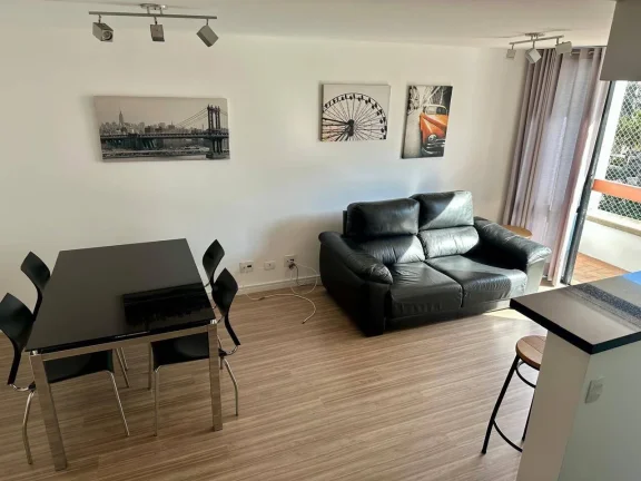 Imagem Duplex Moema Índios - 70M², 1 Dorm, 2 Varandas, 1 Vaga.
