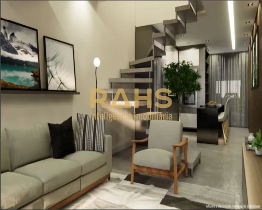 Imagem Sobrado Geminado em construção no início do Costa e Silva, próximo de comércio, indústria, fac...