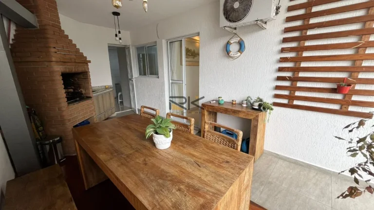 Imagem APARTAMENTO COM 3 DORMITÓRIOS SENDO 1 SUÍTE,SALA 2 AMBIENTES,VARANDA GOURMET E 2 VAGAS DE GARAGEM