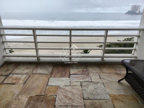 Imagem Apartamento de alto padrão para locação em Guarujá-SP, Pitangueiras - 2 quartos, 1 suite, 2 salas, 3 banheiros, 1 vaga, 122m².