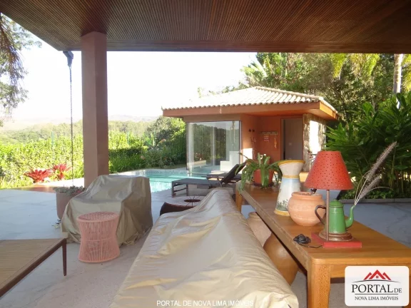 Imagem Casa de 4 quartos, alto luxo para locação, apenas 1 pavimento, você e sua família que tem bom gosto vão adorar!