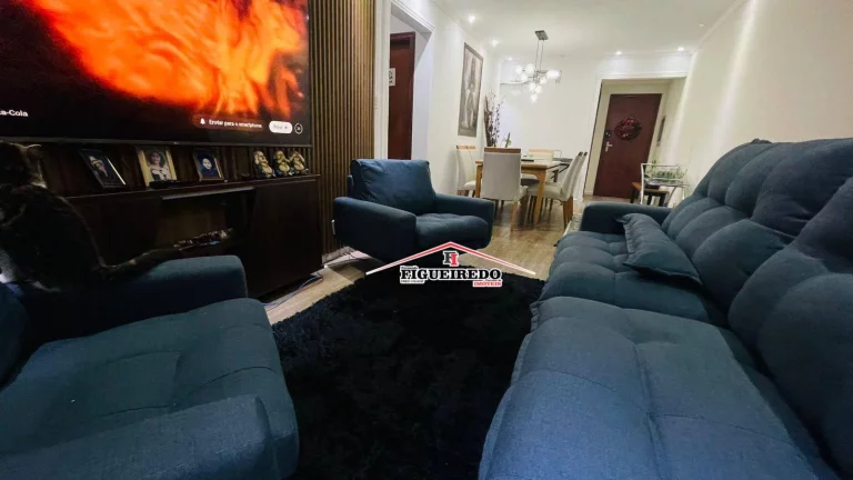 Imagem Apartamento à venda, 95 m² por R$ 580.000,00 - Canto do Forte - Praia Grande/SP
