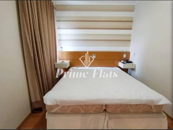 Imagem Flat disponível para locação no Hotel Massis na Consolação, com 48m², 1 dormitório e 1 vaga