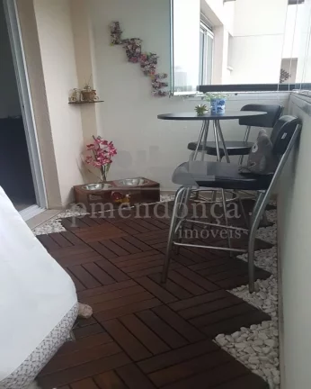 Imagem Apartamento com living para 2 ambientes, 3 dormitórios, sendo 1 suíte máster com closet, banheiro...