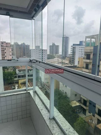 Imagem Apartamento à venda, 91 m² por R$ 848.000,00 - Caiçara - Praia Grande/SP