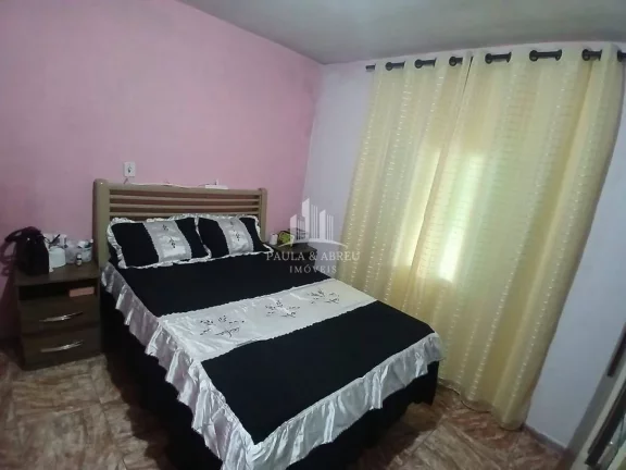 Imagem Casa Térrea 150m², Escritura, 2 Dormitórios, sala, cozinha e banheiro, 2 Vagas no Jardim Caçula, Ribeirão Pires-SP
