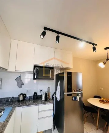 Imagem Apto 2 dormitÃ³rios, sala integrada Ã  cozinha, Ã¡rea de serviÃ§o, banheiro, 1 vaga de garagem. 40mÂ...