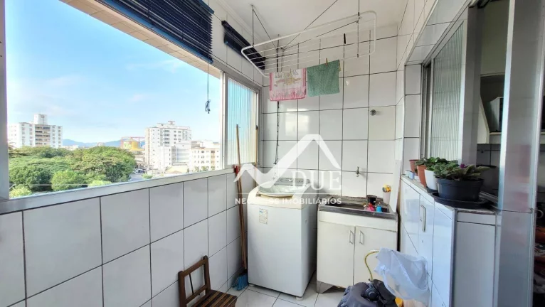 Imagem Apartamento com 2 dormitórios à venda, 102 m² por R$ 480.000,00 - Ponta da Praia - Santos/SP