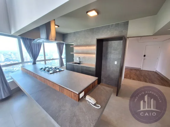Imagem Apartamento para aluguel com 124 m² por R$ 12.900,00/mês - Alphaville/SP