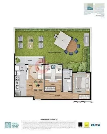 Imagem Apartamento com 2 dormitórios à venda, 53 m² - Nova São Pedro - São Pedro da Aldeia/RJ