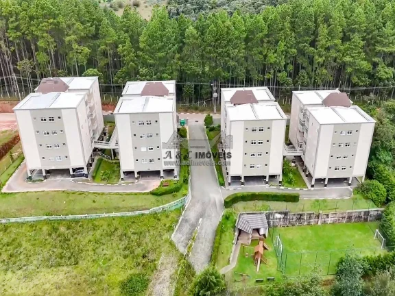 Imagem Apartamento 2 dorms. Reali Fiori — varanda, Airbnb | Campos do Jordão