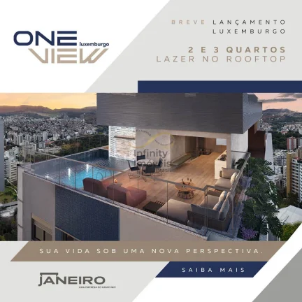 Imagem ONE VIEW - Apartamento à venda no bairro Cidade Jardim - Belo Horizonte/MG