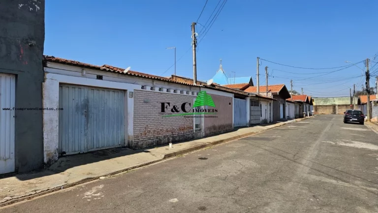 Imagem Casa para Venda em Limeira, Parque Residencial Abílio Pedro, 2 dormitórios, 1 banheiro, 2 vagas