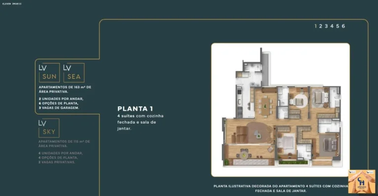 Imagem Apartamento para Venda em Salvador, Barra, 3 dormitórios, 3 suítes, 6 banheiros, 2 vagas