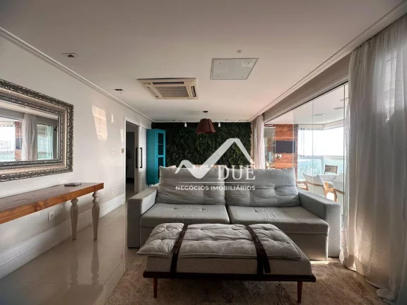 Imagem Apartamento porteira fechada com 3 dormitórios à venda, 191 m² por R$ 2.990.000 - Embaré - Santos/SP
