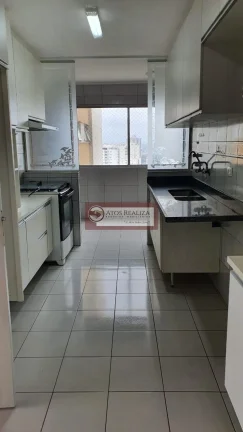 Imagem Espaçoso apartamento com sacada em Santo Amaro - São Paulo: 160M², 3 quartos e 4 banheiros à venda ou locação por R$7.000