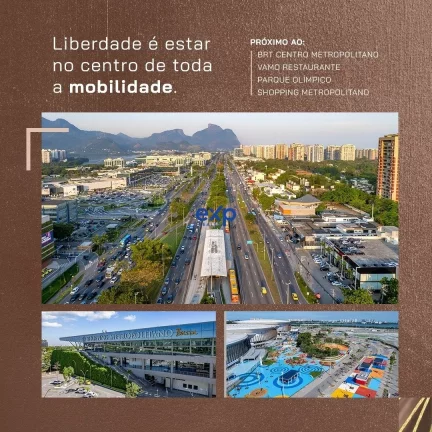 Imagem Apartamento para Venda em Rio de Janeiro, Barra Olímpica, 2 dormitórios, 1 banheiro