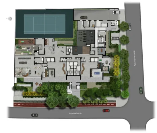 Imagem Um projeto inspirado na grandiosidade de São Paulo, com vista espetacular e localizado na esquina m...