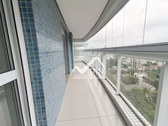 Imagem Apartamento com 4 suítes e 3 vagas demarcadas à venda, 255 m² por R$ 4.490.000 - Aparecida - Santos/SP