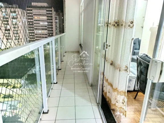 Imagem Apartamento à venda em Guarujá-SP, Pitangueiras: 2 quartos, 2 salas, 2 banheiros, 80m² de área!