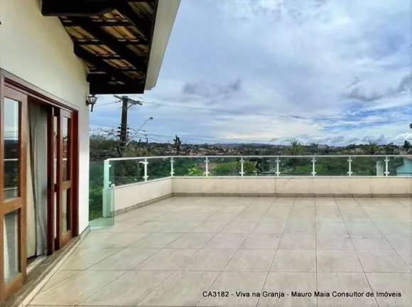 Imagem Terras do Madeira / Fazendinha - 4 dorms / 2 sts, piscina, vista!