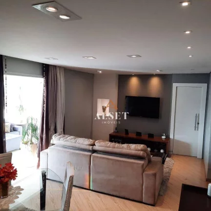 Imagem Apartamento com 3 suítes para alugar, 137 m² por R$ 11.049/mês - Anália Franco - São Paulo/SP